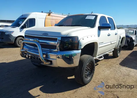 2013 Chevrolet Silverado 1500 Lt из США, поврежденный, VIN 3GCPKSE70DG277484
